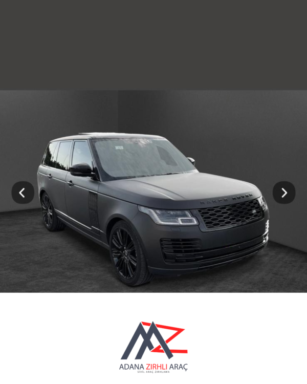 Range Rover Arac Zırhlama